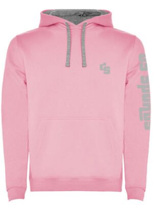 DS Sports Hoodie Urban pink grau